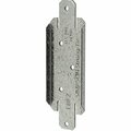 Simpson Strong-Tie ZMAX Galvanized Flat Rail Fence Bracket for 2x4 FBFZ